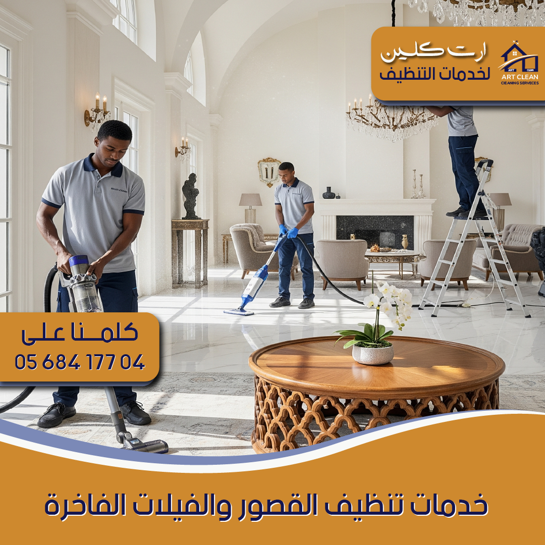"شركة تنظيف فلل - آرت كلينينج"